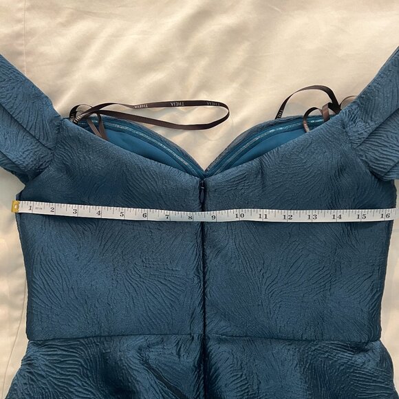 Theia Womens  Cecilia High Low Gown - Picture 9 of 10